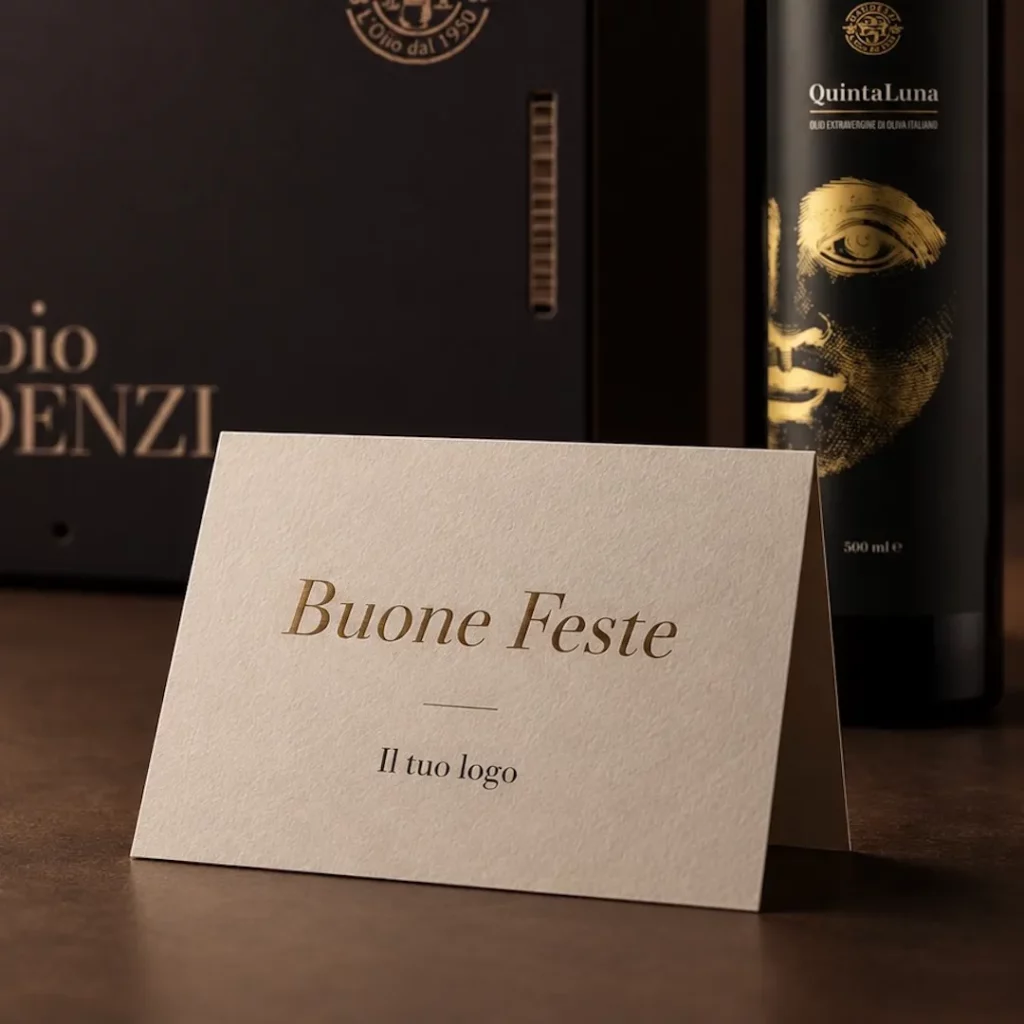 Biglietto personalizzato confezioni
