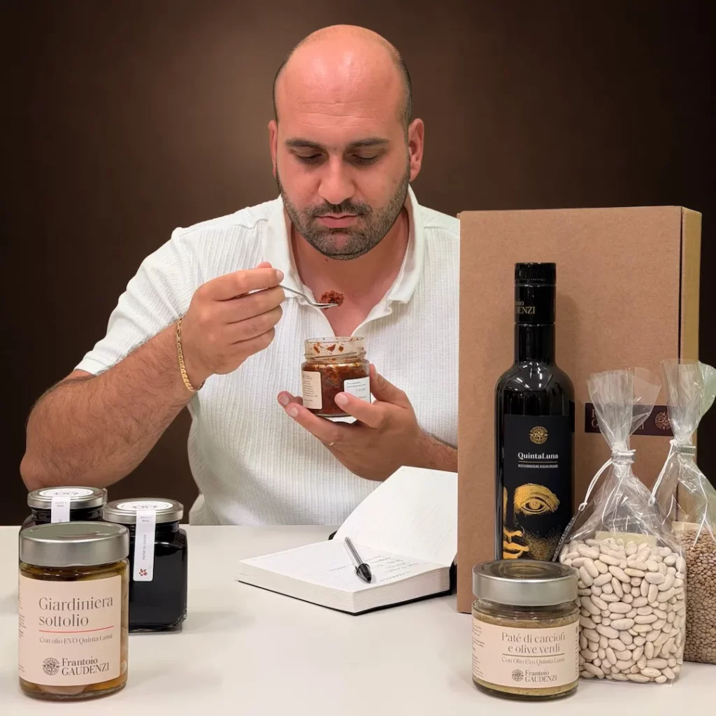 Selezione prodotti confezioni aziendali Frantoio gaudenzi